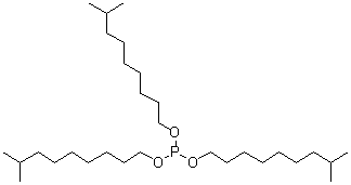 structure of CAS# 25448-25-3, Triisodecyl phosphite
