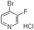 structure of CAS# 2546-52-3, 3-Fluoro-4-bromopyridine hydrochloride