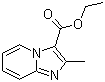 structure of CAS# 2549-19-1, Ethyl 2-methylimidazo[1,2-a]pyridine-3-carboxylate