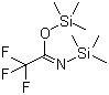 CAS # 25561-30-2, Bis(trimethylsilyl)trifluoroacetamide, N,O-Bis(trimethylsilyl)trifluoroacetamide, Trimethylsilyl 2,2,2-trifluoro-N-(trimethylsilyl)acetimidate, BSTFA