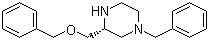 structure of CAS# 255723-98-9, (R)-N4-Benzyl-2-(benzyloxymethyl)piperazine