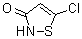 structure of CAS# 25629-58-7, 5-Chloro-3(2H)-isothiazolone