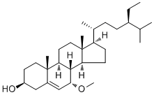 CAS # 256445-68-8, Schleicheol 2, (3beta,7alpha)-7-Methoxystigmast-5-en-3-ol