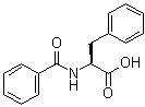 structure of CAS# 2566-22-5, N-Benzoyl-L-phenylalanine