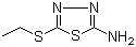 structure of CAS# 25660-70-2, 2-氨基-5-乙硫基-1,3,4-噻二唑