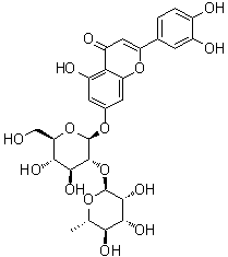 structure of CAS# 25694-72-8, Veronicastroside