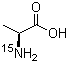 structure of CAS# 25713-23-9, L-Alanine-15N