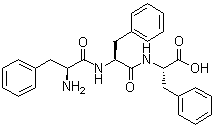 structure of CAS# 2578-81-6, L-苯丙氨酰-L-苯丙氨酰-L-苯丙氨酸
