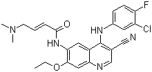 CAS # 257933-82-7, Pelitinib, (2E)-N-[4-[(3-Chloro-4-fluorophenyl)amino]-3-cyano-7-ethoxy-6-quinolinyl]-4-(dimethylamino)-2-butenamide, EKB-569
