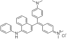 Basic Blue 26 molecular structure (CAS 2580-56-5)