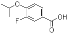 CAS 登录号：258273-30-2, 3-氟-4-异丙氧基苯甲酸