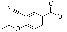 structure of CAS# 258273-32-4, 3-Cyano-4-ethoxybenzoic acid