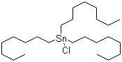 CAS # 2587-76-0, Trioctyltin chloride, Chlorotrioctylstannane