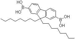 CAS 登录号：258865-48-4, 9,9-二辛基芴-2,7-二硼酸