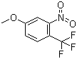 structure of CAS# 25889-37-6, 4-甲氧基-2-硝基三氟甲苯