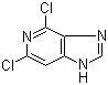 structure of CAS# 2589-12-0, 4,6-Dichloro-1H-imidazo[4,5-c]pyridine