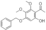 CAS # 25892-95-9, 4'-Benzyloxy-6'-hydroxy-2',3'-dimethoxyacetophenone