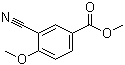 structure of CAS# 25978-74-9, 3-氰基-4-甲氧基苯甲酸甲酯