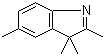 structure of CAS# 25981-82-2, 2,3,3,5-Tetramethylindolenine