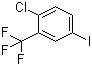 structure of CAS# 260355-20-2, 2-Chloro-5-iodobenzotrifluoride