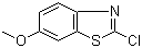 structure of CAS# 2605-14-3, 2-氯-6-甲氧基苯并噻唑