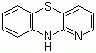 structure of CAS# 261-96-1, 10H-Pyrido(3,2-b)(1,4)benzothiazine