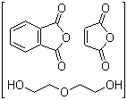 CAS 登录号：26123-45-5, 马来酸酐-邻苯二甲酸酐-二乙二醇聚合物