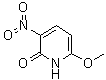 structure of CAS# 26149-11-1, 6-Methoxy-3-nitro-1H-pyridin-2-one