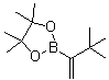 structure of CAS# 261638-97-5, 2-(3,3-Dimethyl-1-buten-2-yl)-4,4,5,5-tetramethyl-1,3,2-dioxaborolane