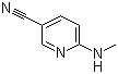 structure of CAS# 261715-36-0, 6-甲基氨基-3-氰基吡啶