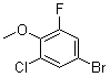 structure of CAS# 261762-34-9, 5-溴-1-氯-3-氟-2-甲氧基苯
