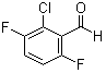 structure of CAS# 261762-39-4, 2-氯-3,6-二氟苯甲醛