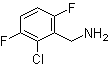 structure of CAS# 261762-45-2, 2-氯-3,6-二氟苯甲胺