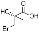 structure of CAS# 261904-39-6, (2R)-3-溴-2-羟基-2-甲基丙酸