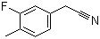 structure of CAS# 261951-73-9, 3-氟-4-甲基苯乙腈