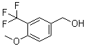 structure of CAS# 261951-88-6, 4-Methoxy-3-(trifluoromethyl)benzenemethanol
