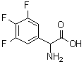 CAS # 261952-27-6, alpha-Amino-3,4,5-trifluorobenzeneacetic acid
