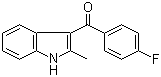 CAS # 26206-00-8, 2-Methyl-3-(4'-fluorobenzoyl)indole, (4-Fluorophenyl)(2-methyl-1H-indol-3-yl)methanone