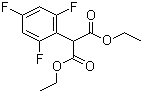 structure of CAS# 262609-07-4, (2,4,6-三氟苯基)丙二酸二乙酯
