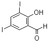 structure of CAS# 2631-77-8, 3,5-二碘水杨醛