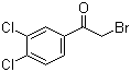 structure of CAS# 2632-10-2, 2-Bromo-3',4'-dichloroacetophenone