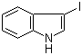 structure of CAS# 26340-47-6, 3-Iodoindole