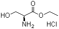 Ethyl L-serinate hydrochloride molecular structure (CAS 26348-61-8)