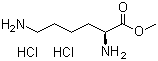 structure of CAS# 26348-70-9, L-赖氨酸甲酯盐酸盐