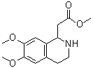 CAS 登录号：263570-28-1, 1,2,3,4-四氢-6,7-二甲氧基-1-异喹啉乙酸甲酯