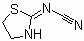 CAS # 26364-65-8, 2-Cyaniminothiazolidine, 2-Cyanoimino-1,3-thiazolidine, 2-Thiazolidinylidenecyanamide