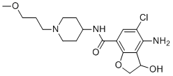 structure of CAS# 2636673-48-6, 普芦卡必利羟基杂质