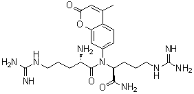 CAS # 263843-55-6, L-Arginyl-N-(4-methyl-2-oxo-2H-1-benzopyran-7-yl)-L-argininamide