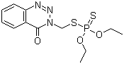 structure of CAS# 2642-71-9, 乙基谷硫磷