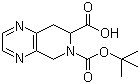 structure of CAS# 264623-57-6, 7,8-二氢吡啶并[3,4-b]哌嗪-6,7(5H)-二羧酸 6-叔丁酯